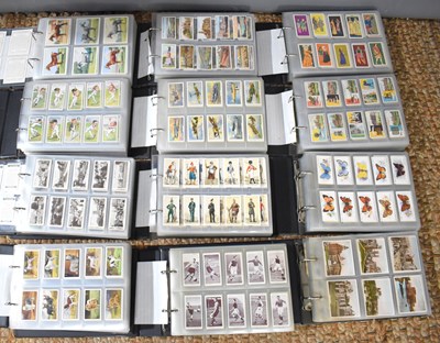 Lot 278 - A large collection of cigarette cards in...