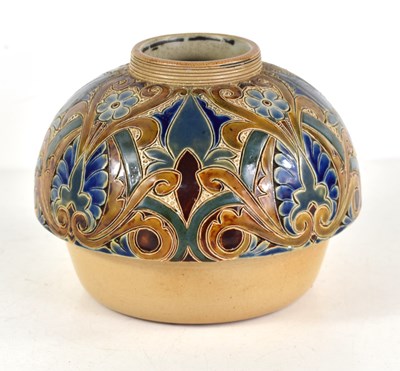 Lot 155 - A Doulton Lambeth stoneware vase by Edith D...