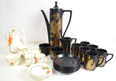 Lot 238 - A Pountney & Co ltd, Bristol pattern coffee...