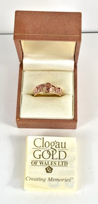 Lot 118 - A 9ct gold and rose gold Clogau of Wales ring,...