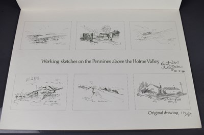 Lot 35 - A limited edition folio of eight prints with...