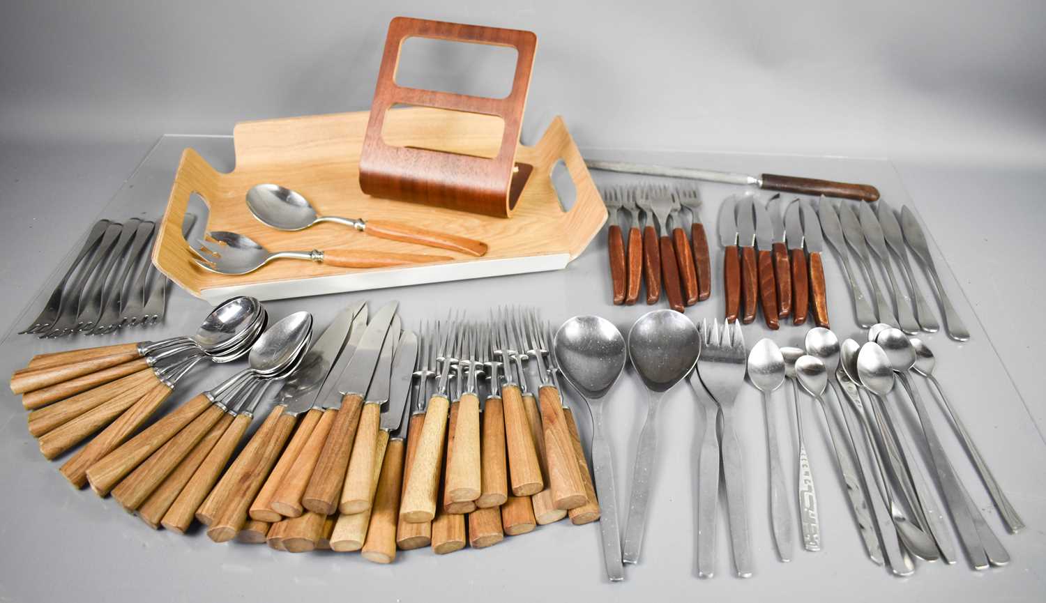 Lot 139 - A group of mid-century cutlery, to include...