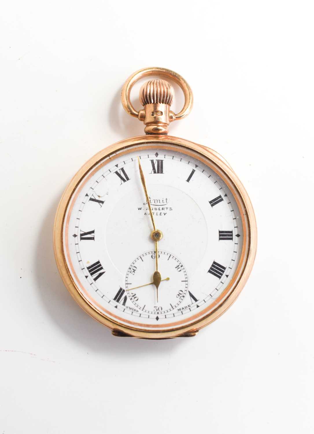 Lot 352 - A 9ct gold Victorian Limit pocket watch, W...