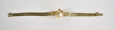 Lot 347 - An 18ct gold Vulcain ladies cocktail watch,...