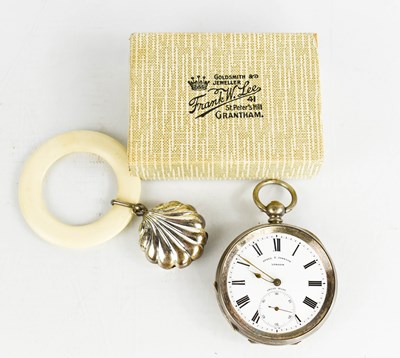 Lot 102 - A Victorian silver pocket watch by Spaul &...