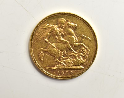 Lot 12 - A Queen Victoria full gold sovereign, young...
