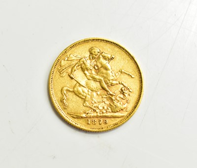 Lot 14 - A Queen Victoria full gold sovereign, young...