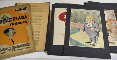 Lot 425 - A set of twelve Hitleriada Furiosa prints by...