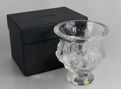 Lot 152 - A Lalique Dampierre vase, designed in 1948 by...