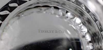 Lot 147 - A Tiffany & Co glass bowl, modelled with...