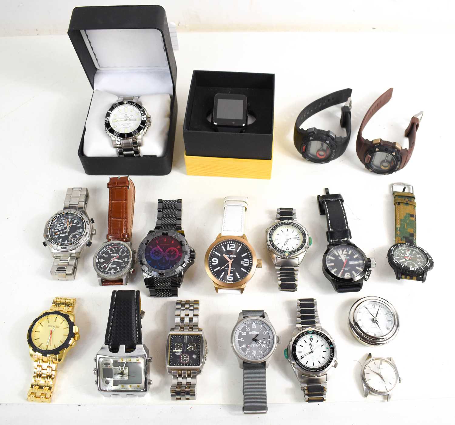 Lot 457 - A large selection of designer wristwatches all...