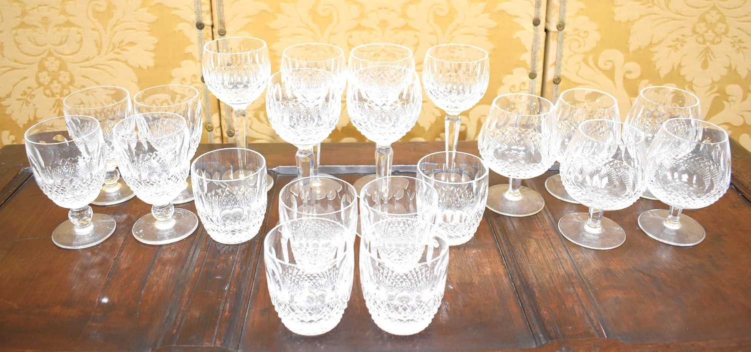 Lot 314 - A group of Waterford Colleen pattern crystal...