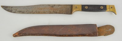 Lot 175 - A rare French Army issue WWI trench knife,...