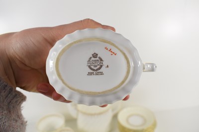 Lot 241 - An early 20th century Minton coffee service...