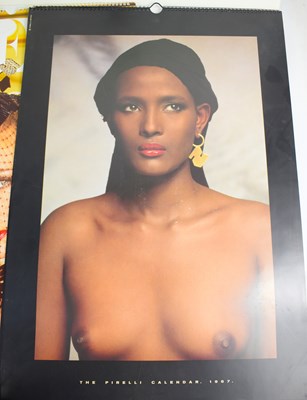 Lot 432 - A group of seven vintage Pirelli calendars...