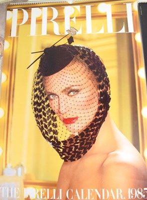 Lot 432 - A group of seven vintage Pirelli calendars...