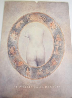 Lot 432 - A group of seven vintage Pirelli calendars...