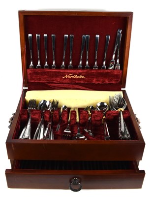 Lot 261 - A Noritake canteen of stainless steel cutlery,...