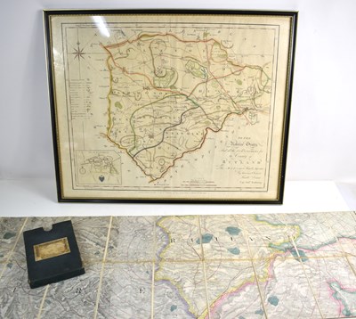 Lot 480 - An 18th century map of Rutland by Captain...