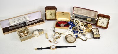 Lot 202 - A collection of vintage costume jewellery,...