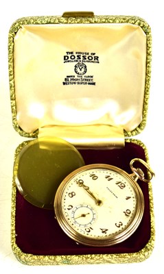 Lot 239 - An early 20th century 9ct gold cased Philex...