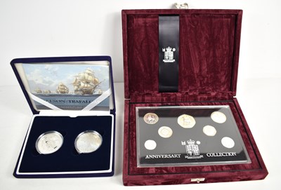 Lot 286 - A Royal Mint Anniversary silver coin...