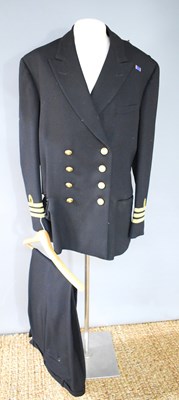 Lot 379 - A post WWII Royal Navy Commanders No5 dress...