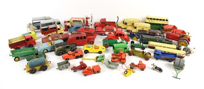 Lot 421 - A group of vintage Dinky, Lesney and Corgi...