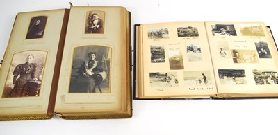 Lot 145 - Two Edwardian and later photograph albums...