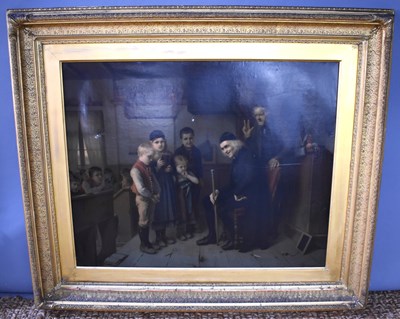 Lot 471 - A large 20th century print on canvas, after J...