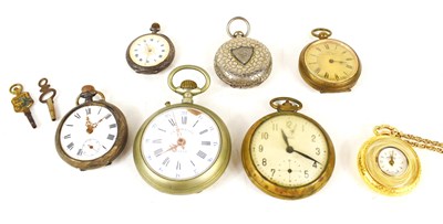 Lot 234 - A group of antique and vintage pocket watches,...