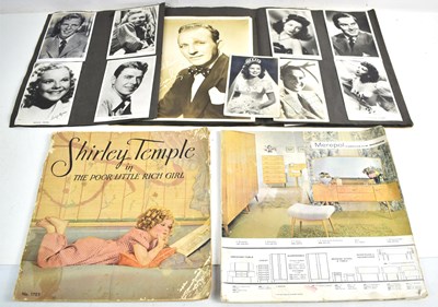 Lot 270 - An scrap book containing photos of 1940s...