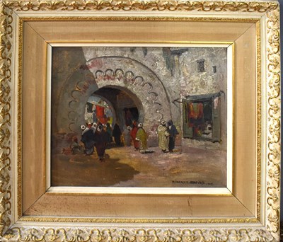 Lot 484 - Robert E. Groves (20th century): Moroccan...