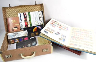 Lot 340 - A collection of albums containing GB and...