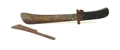 Lot 376 - A WWII era military survival machete, the...