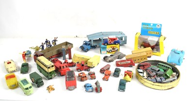 Lot 406 - A group of Corgi, Lesney, Dinky and other...