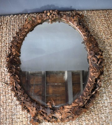 Lot 394 - A rare French 19th century leatherwork wall...