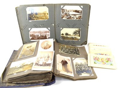 Lot 319 - A collection of Edwardian postcards to include...