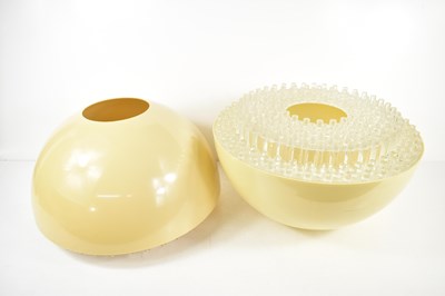 Lot 387 - A pair of mid-century plastic pineapple...