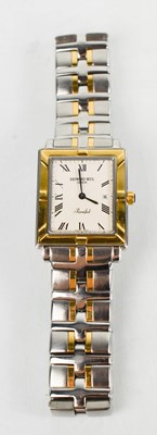 Lot 255 - A Raymond Weil wristwatch, with silver and...