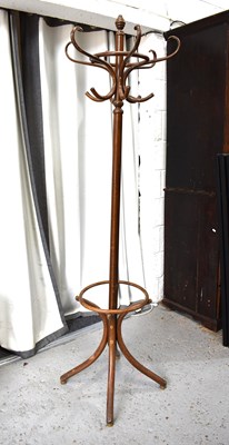 Lot 522 - A modern bentwood coat stand.