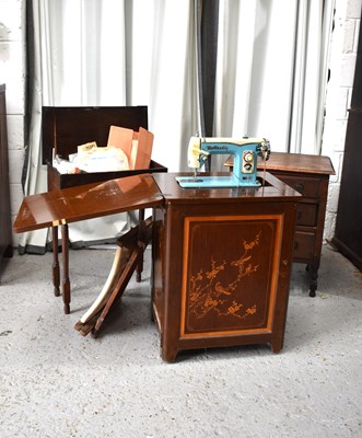 Lot 538 - A vintage Butterfly sewing machine...