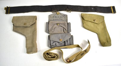 Lot 17 - A WWII 37 pattern pistol holster by Bagcraft...