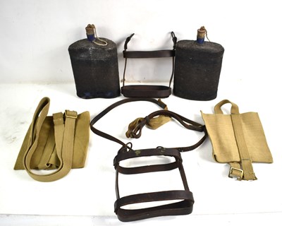 Lot 48 - A group of militaria to include WWII pattern...