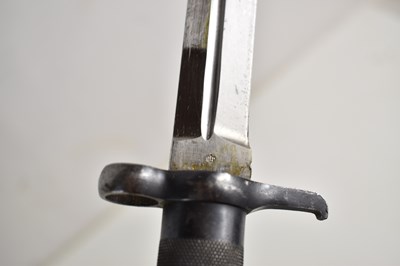 Lot 47 - Two Swedish 1896 pattern bayonets, both blades...