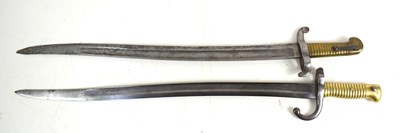 Lot 14 - A French model 1842 sword bayonet having...