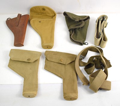 Lot 2 - A group of militaria to include a WWII dated...
