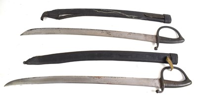 Lot 74 - Two French 19th century briquet sabre with D...