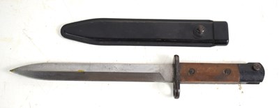 Lot 40 - A Danish M1947 Madsen Knife Bayonet, the...