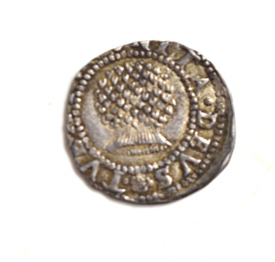 Lot 176 - A James I silver penny, rose and thistle, 3rd...